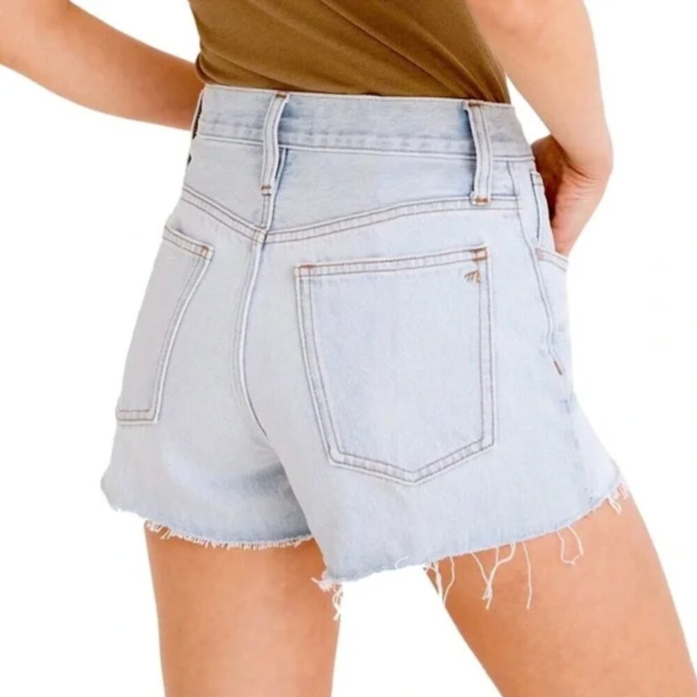 Madewell Relaxed Cutoff Denim Shorts Sz 24